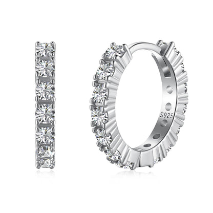 [Revel Jewelry]Radiant Colorful Round Cut Earrings