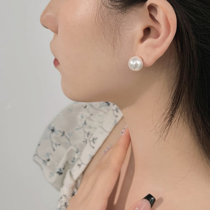 [Revel Jewelry]Delicate Pearl Earrings