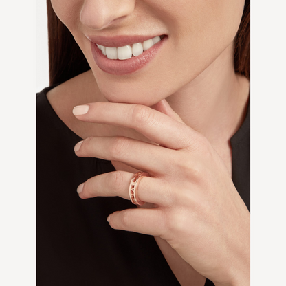 [Revel]ZERO 1 ONE-BAND WITH OPENWORK LOGO SPIRAL RING