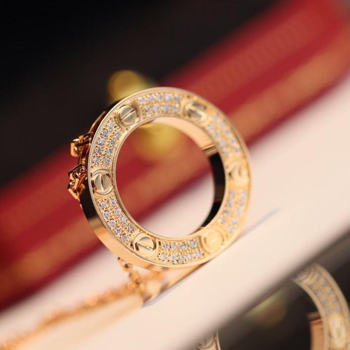 [Revel Jewelry]LIEBESKETTE VERSTELLBAR ROSÉGOLD