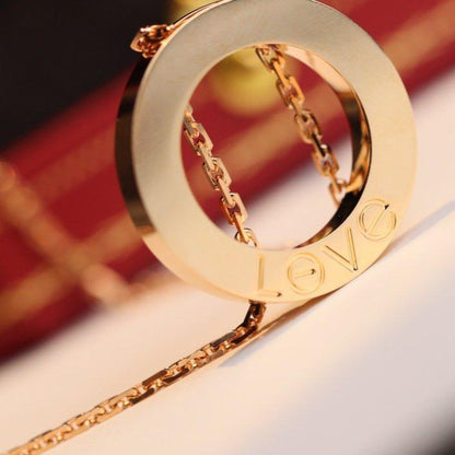 [Revel Jewelry]LIEBESKETTE VERSTELLBAR ROSÉGOLD