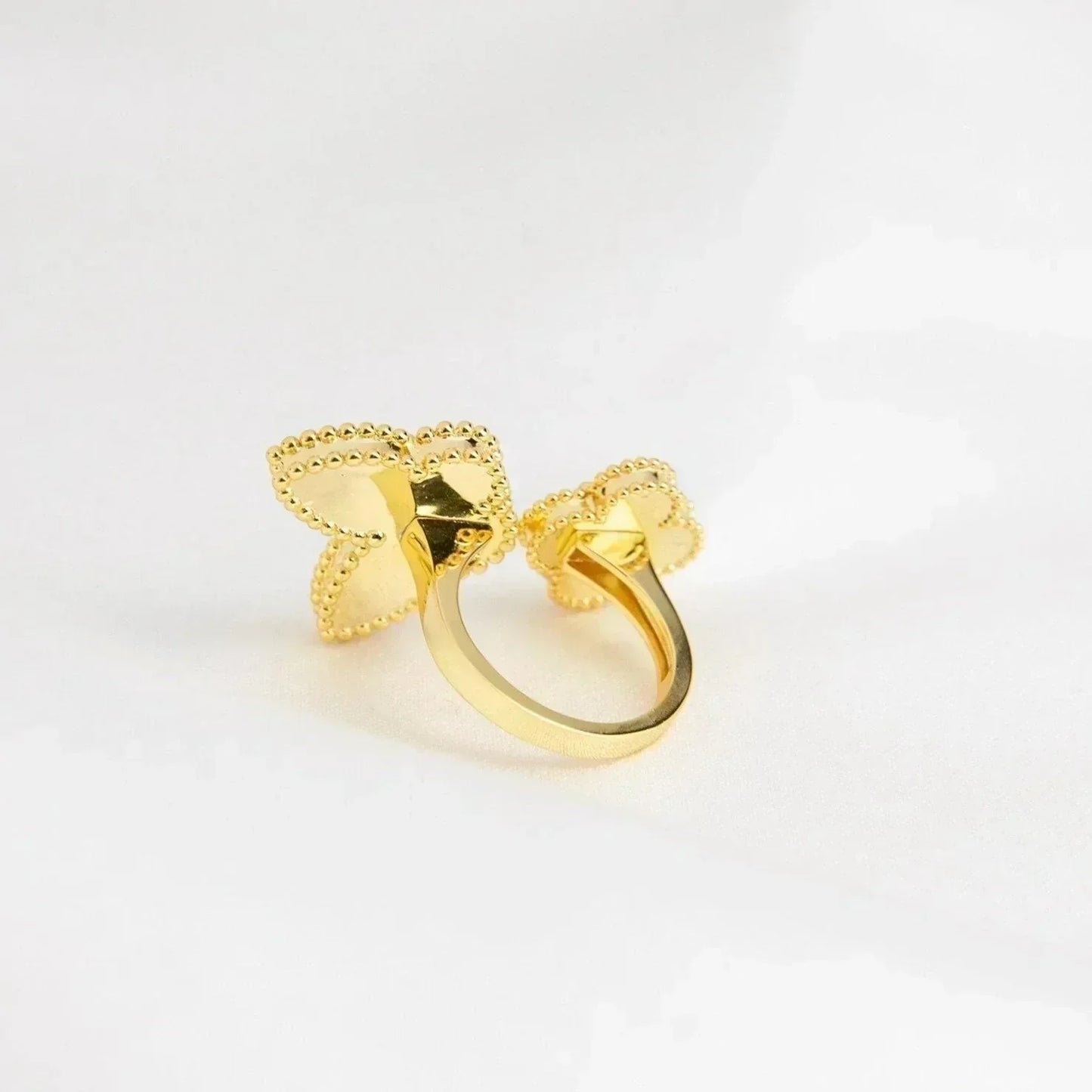 [Revel Jewelry]LUCKY BETWEEN THE FINGER RING