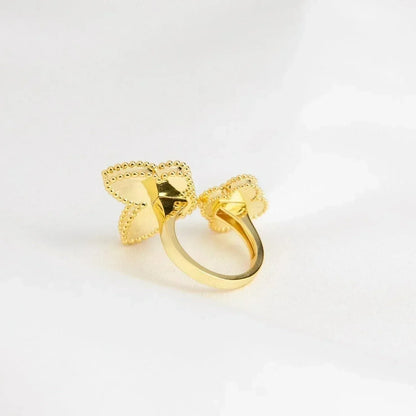 [Revel Jewelry]LUCKY BETWEEN THE FINGER RING
