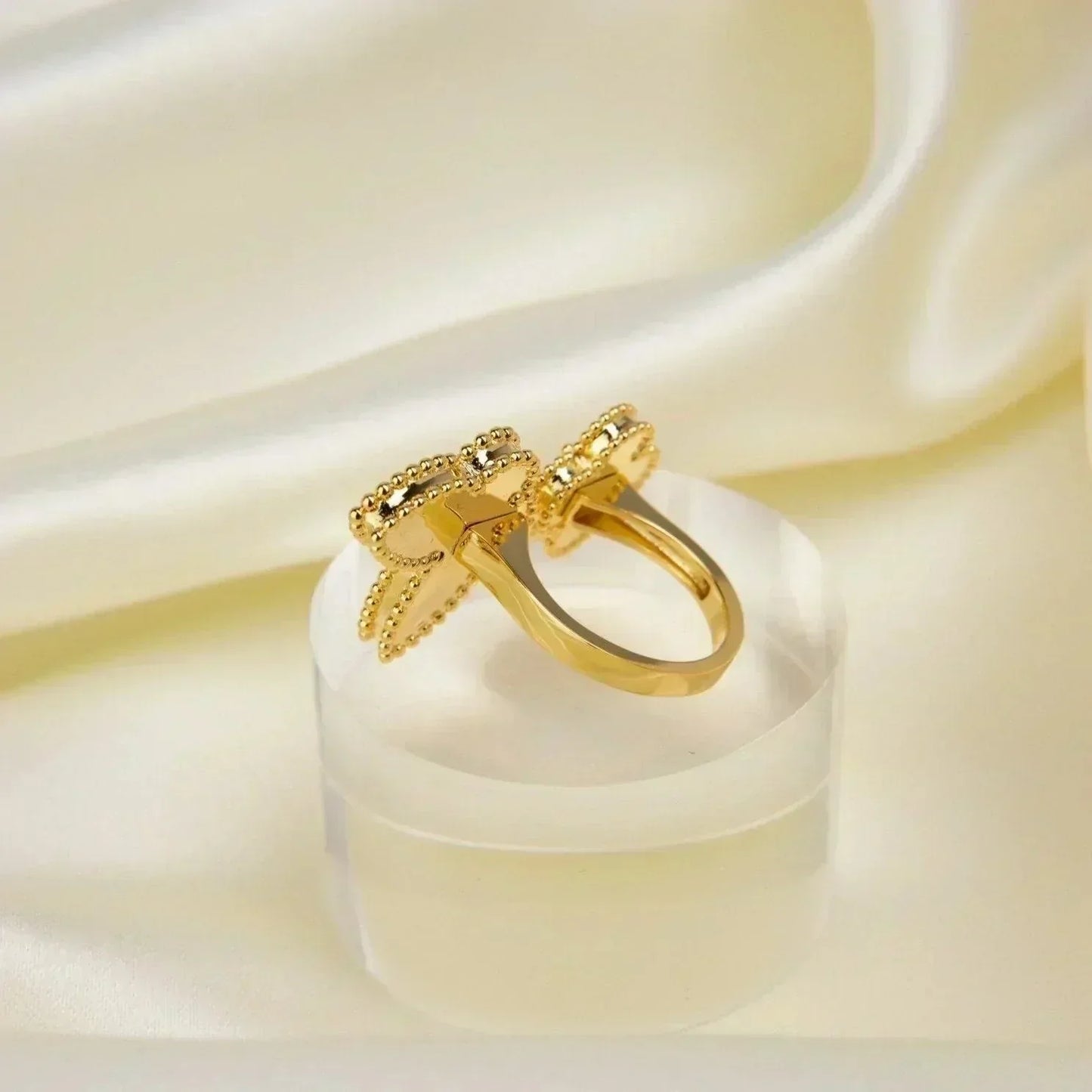 [Revel Jewelry]LUCKY BETWEEN THE FINGER RING