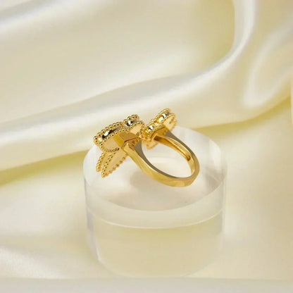 [Revel Jewelry]LUCKY BETWEEN THE FINGER RING