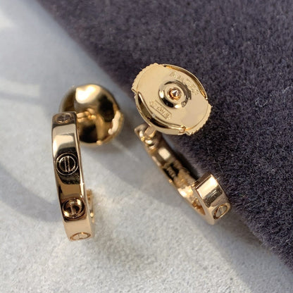 [Revel Jewelry]LOVE-OHRRINGE 2,65 MM ROSÉGOLD