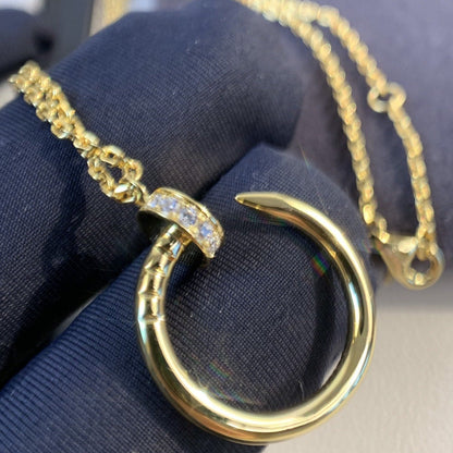 [Revel Jewelry]JUSTE HALSKETTE GOLD DIAMANTEN
