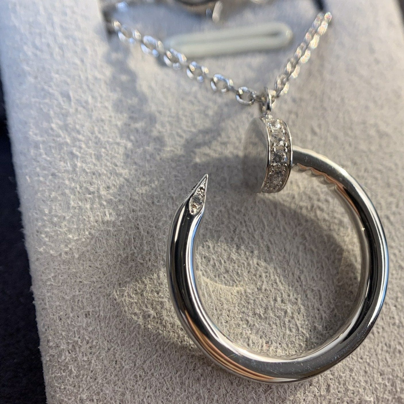 [Revel Jewelry]JUSTE NECKLACE SILVER