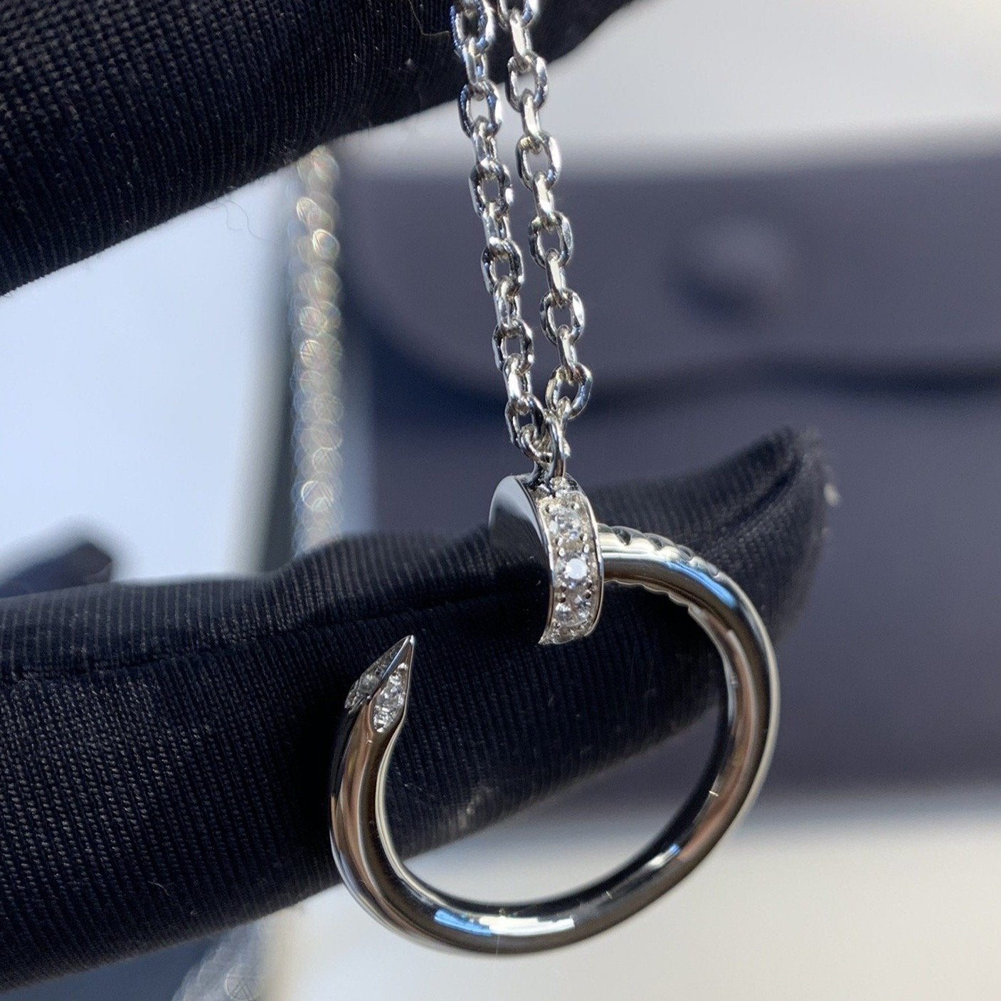 [Revel Jewelry]JUSTE NECKLACE SILVER
