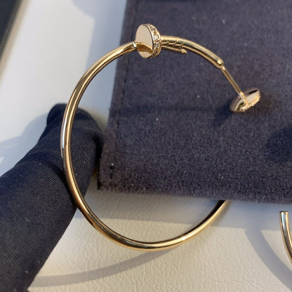 [Revel Jewelry]JUSTE OHRRINGE GOLD DIAMANTEN 1.8MM