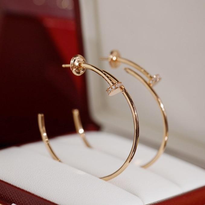 [Revel Jewelry]JUSTE OHRRINGE DIAMANTEN 1.8MM