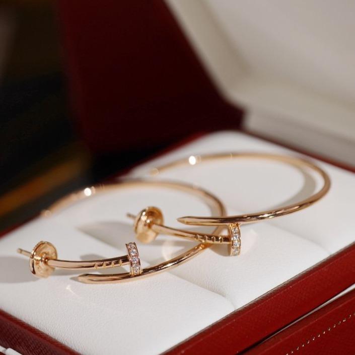 [Revel Jewelry]JUSTE OHRRINGE DIAMANTEN 1.8MM