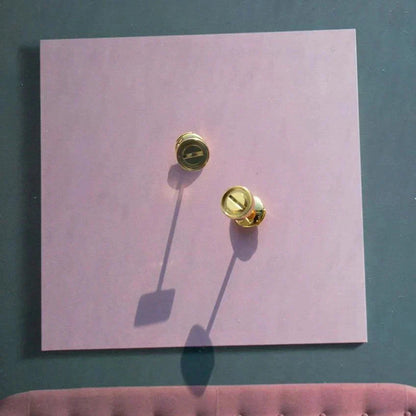 [Revel Jewelry]LOVE OHRRINGE GOLD 10MM