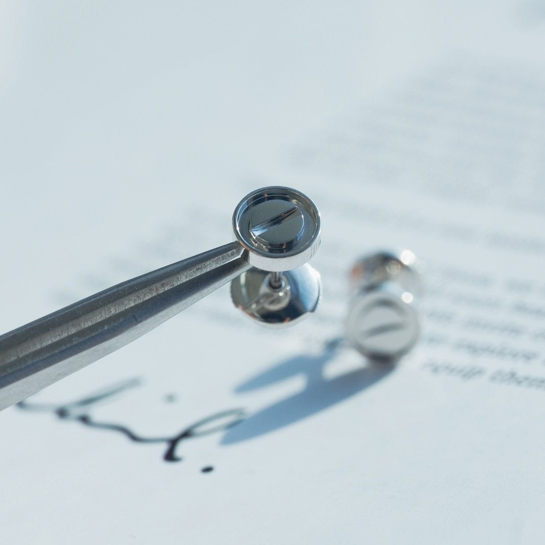 [Revel Jewelry]LOVE EARRINGS SILVER 10MM