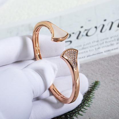 [Revel]DREAM BRACELET OPEN PINK GOLD MOP DIAMOND