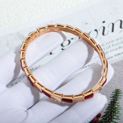 [Revel]SERPENTI BRACELET PINK GOLD RUBELLITE