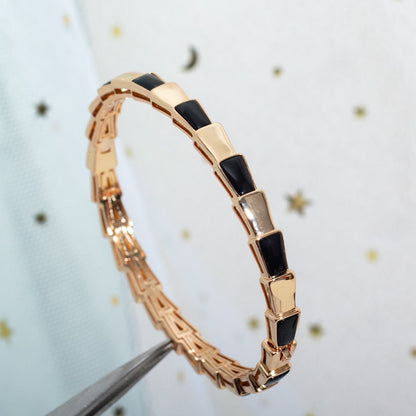 [Revel]SERPENTI BRACELET PINK GOLD ONYX
