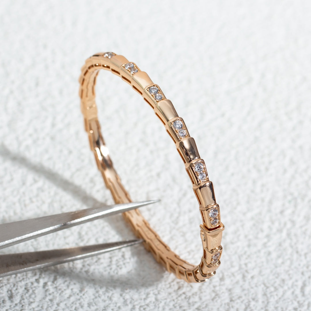 [Revel]SERPENTI SMALL BRACELET PINK GOLD DIAMOND