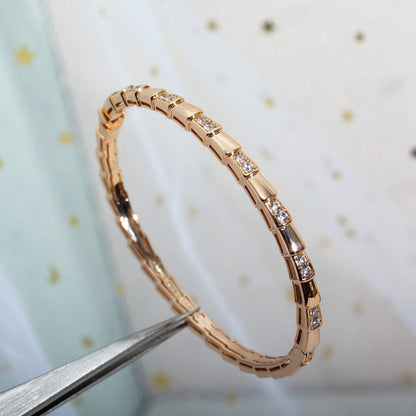 [Revel]SERPENTI SMALL BRACELET PINK GOLD DIAMOND