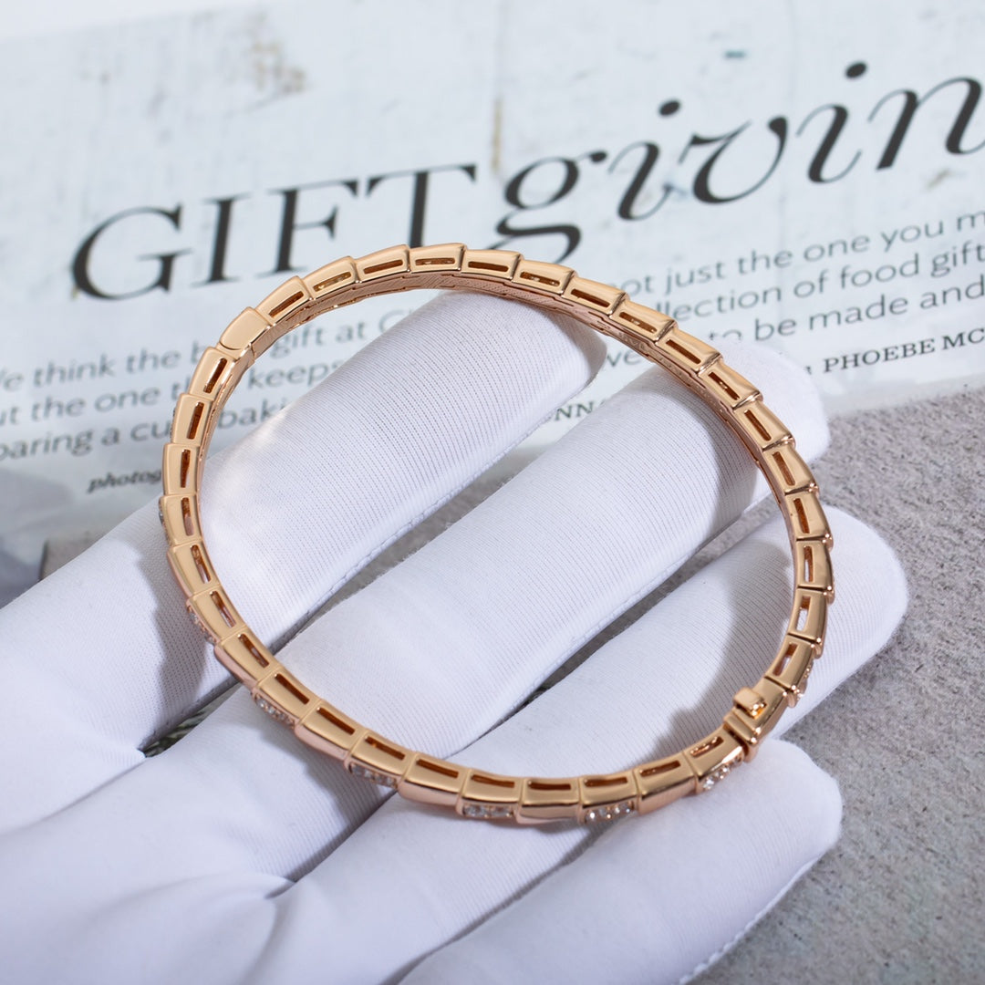 [Revel]SERPENTI BRACELET PINK GOLD DIAMOND