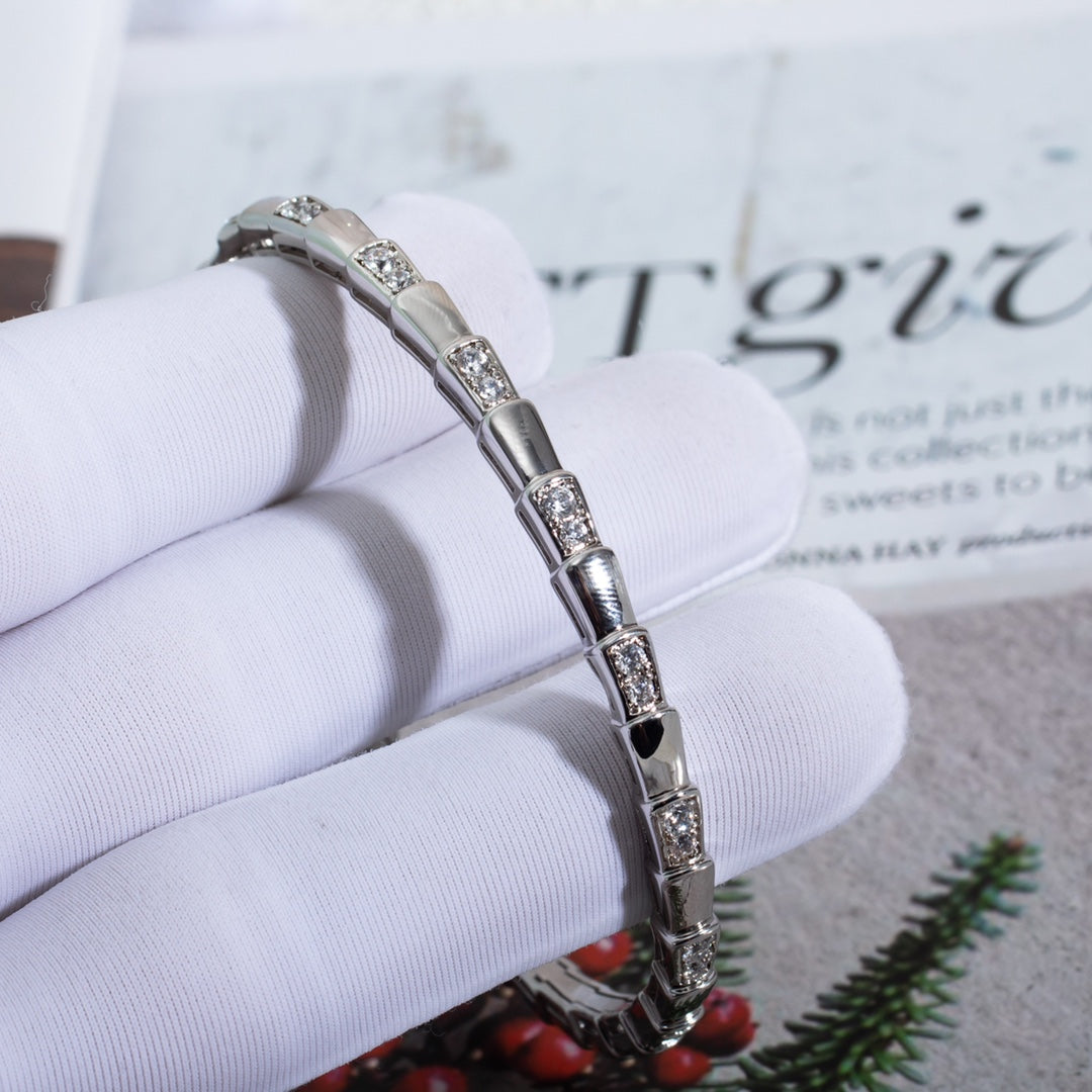 [Revel]SERPENTI BRACELET SILVER DIAMOND
