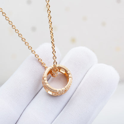 [Revel]HALSKETTE PARENTESI ROSÉGOLD DIAMANT