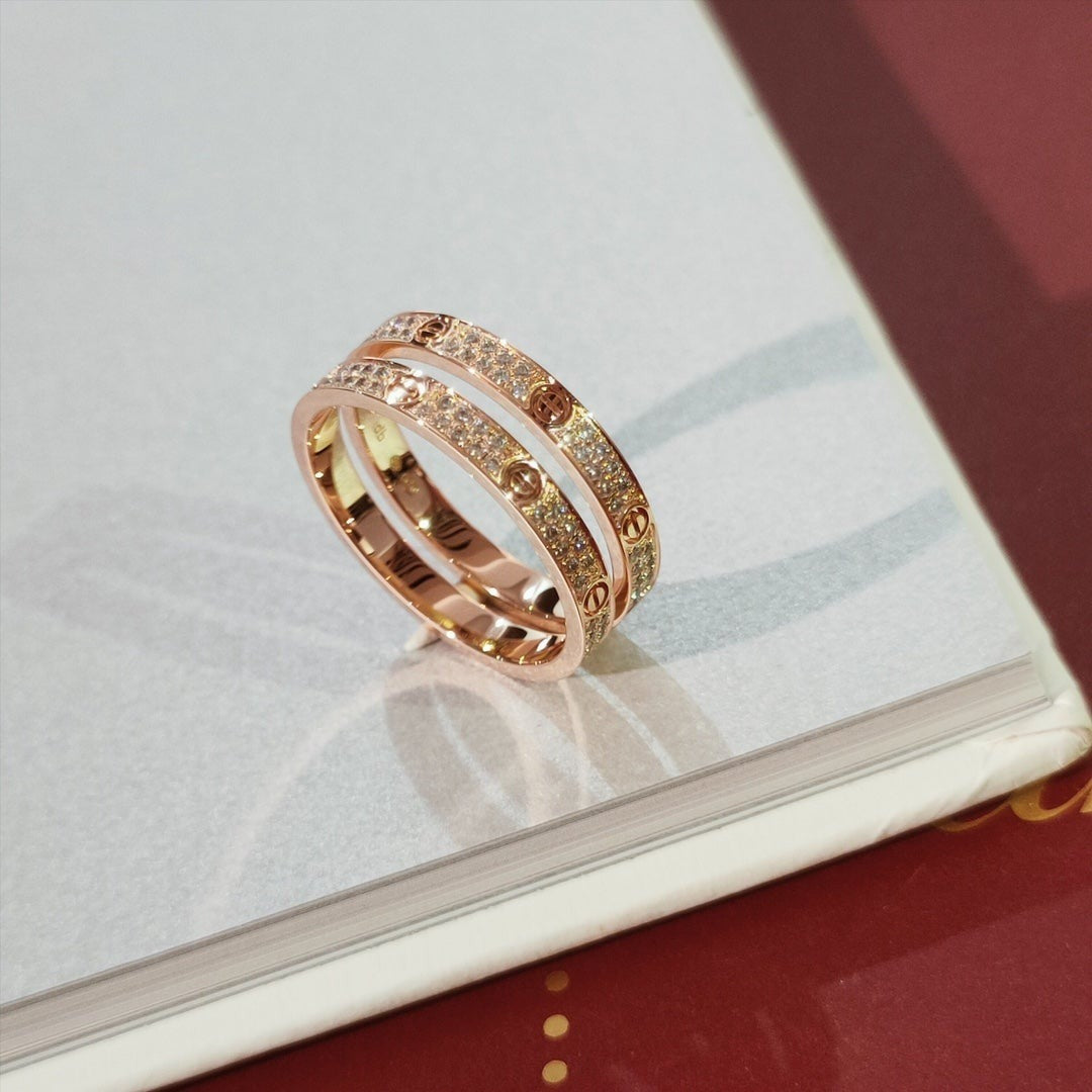 [Revel Jewelry]LOVE RING 2,65MM DIAMANT