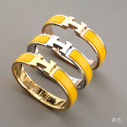[Revel Jewelry]H YELLOW BRACELET