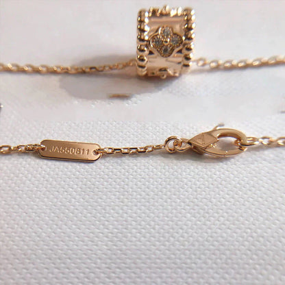 [Revel Jewelry]PERLEE PEDANT NECKLACE GOLD / ROSE GOLD
