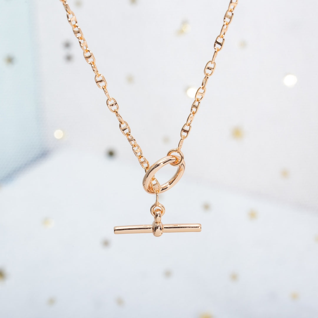 [Revel Jewelry]ECHAPPÉE HALSKETTE ROSÉGOLD