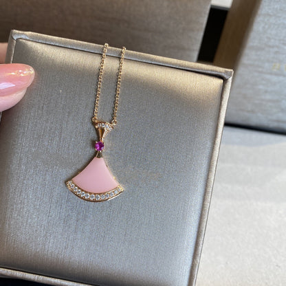 [Revel]DREAM NECKLACE PINK OPAL