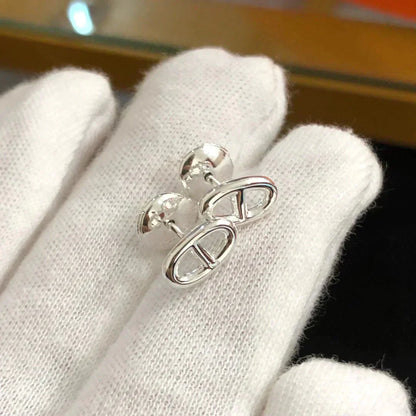 [Revel Jewelry]KLEINE KETTENOHRRINGE GOLD UND SILBER