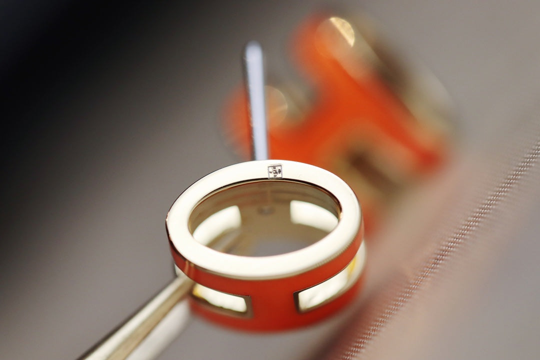 [Revel Jewelry]MINI POP H OHRRINGE ORANGE