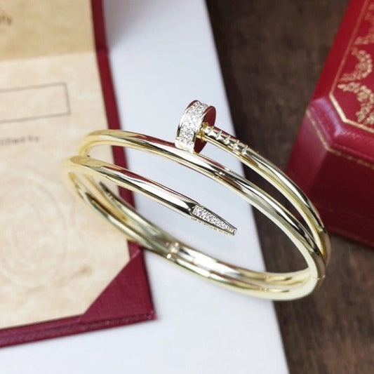 [Revel Jewelry]JUSTE BRACELET 3.5MM DOUBLE ROW DIAMOND