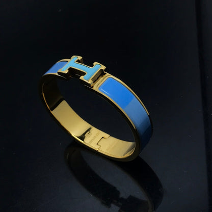 [Revel Jewelry]H BRACELET BLUE RAINBOW CERAMIC