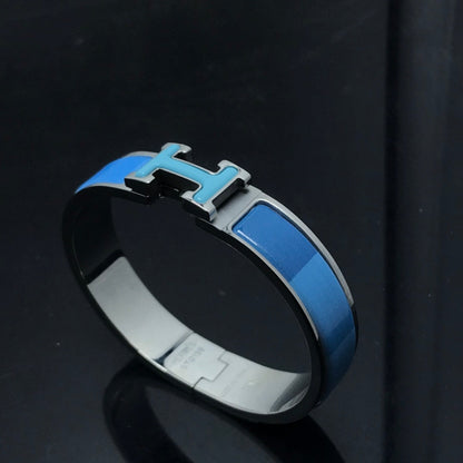 [Revel Jewelry]H BRACELET BLUE RAINBOW CERAMIC