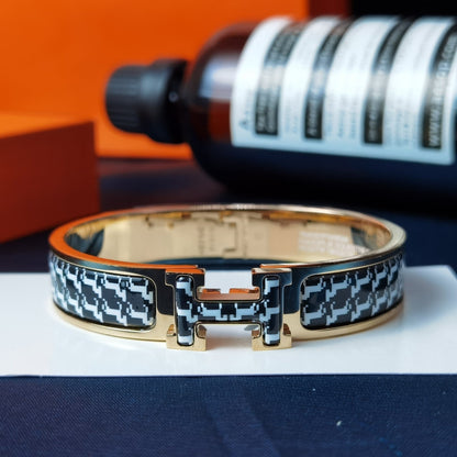 [Revel Jewelry]H HORSE BRACELET 12MM