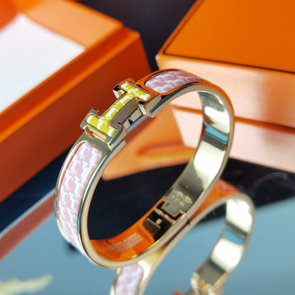 [Revel Jewelry]H HORSE BRACELET 12MM