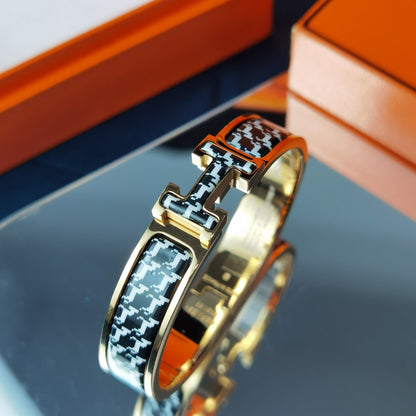 [Revel Jewelry]H HORSE BRACELET 12MM