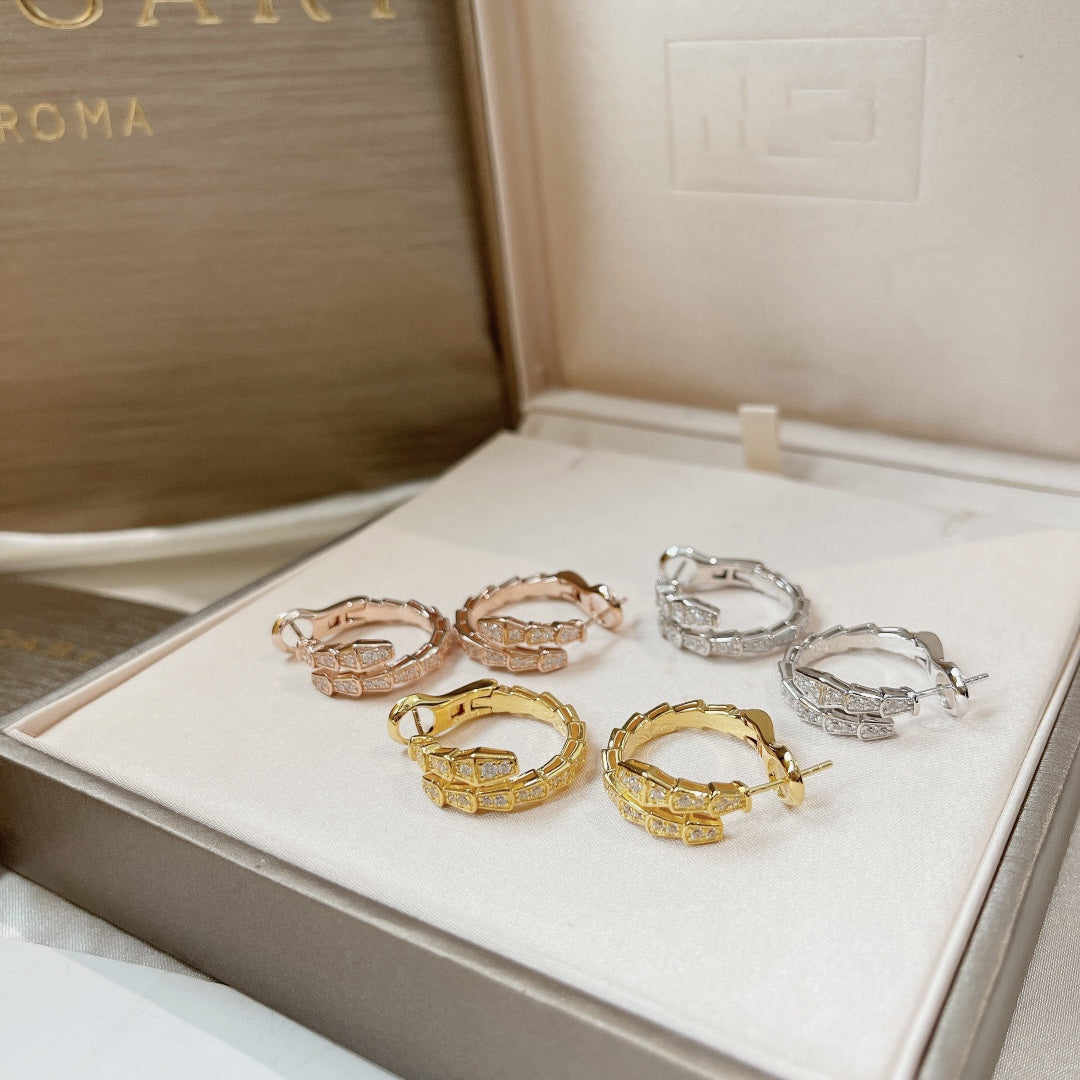 [Revel]セルペンティ イヤリング ダイヤモンド