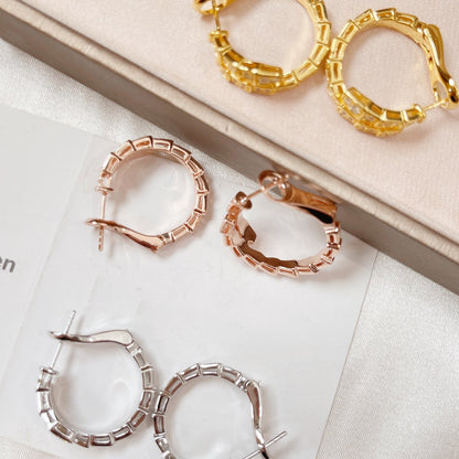 [Revel]セルペンティ イヤリング ダイヤモンド