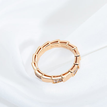 [Revel]SERPENTI RING PINK GOLD  3MM