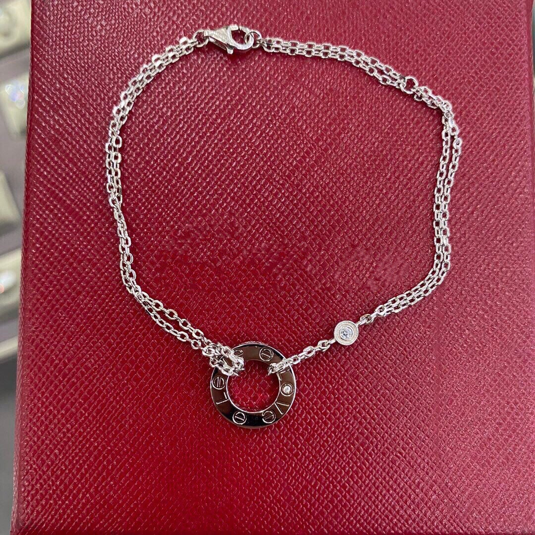 [Revel Jewelry]LOVE BRACELET 2 DIAMOND