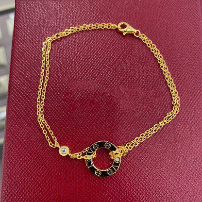 [Revel Jewelry]LOVE BRACELET 2 DIAMOND