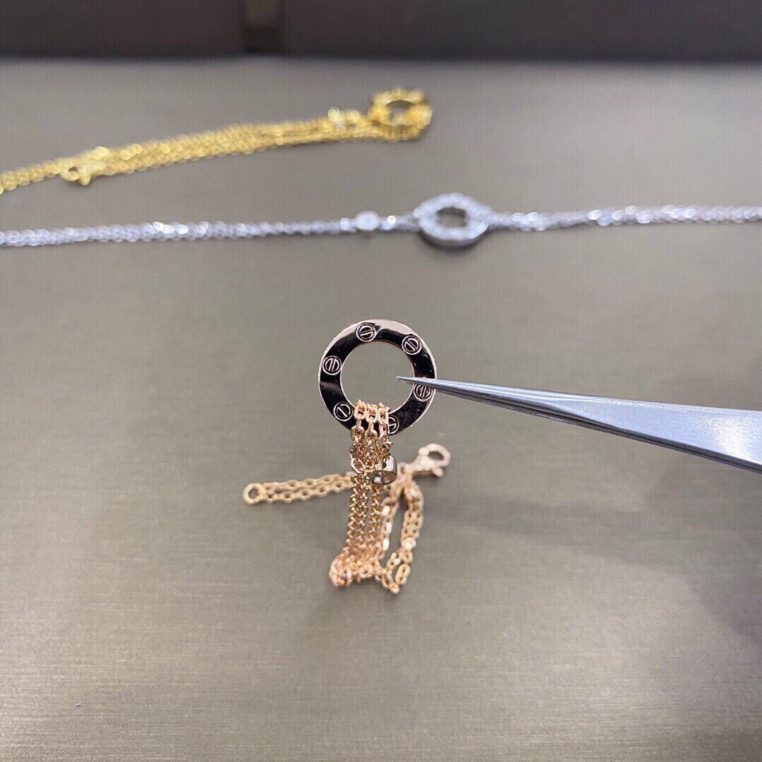 [Revel Jewelry]LOVE BRACELET 2 DIAMOND