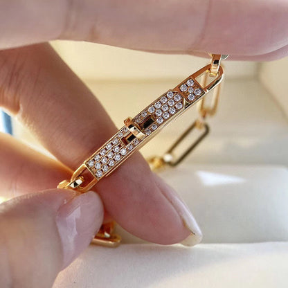 [Revel Jewelry]CHAINE BRACELET SMALL MODEL DIAMOND