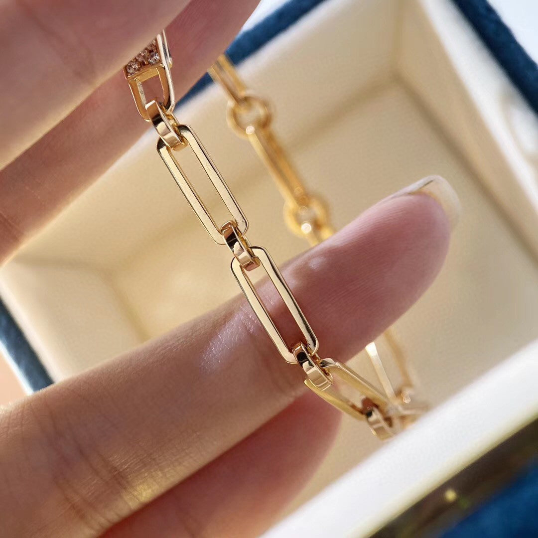 [Revel Jewelry]CHAINE BRACELET SMALL MODEL DIAMOND
