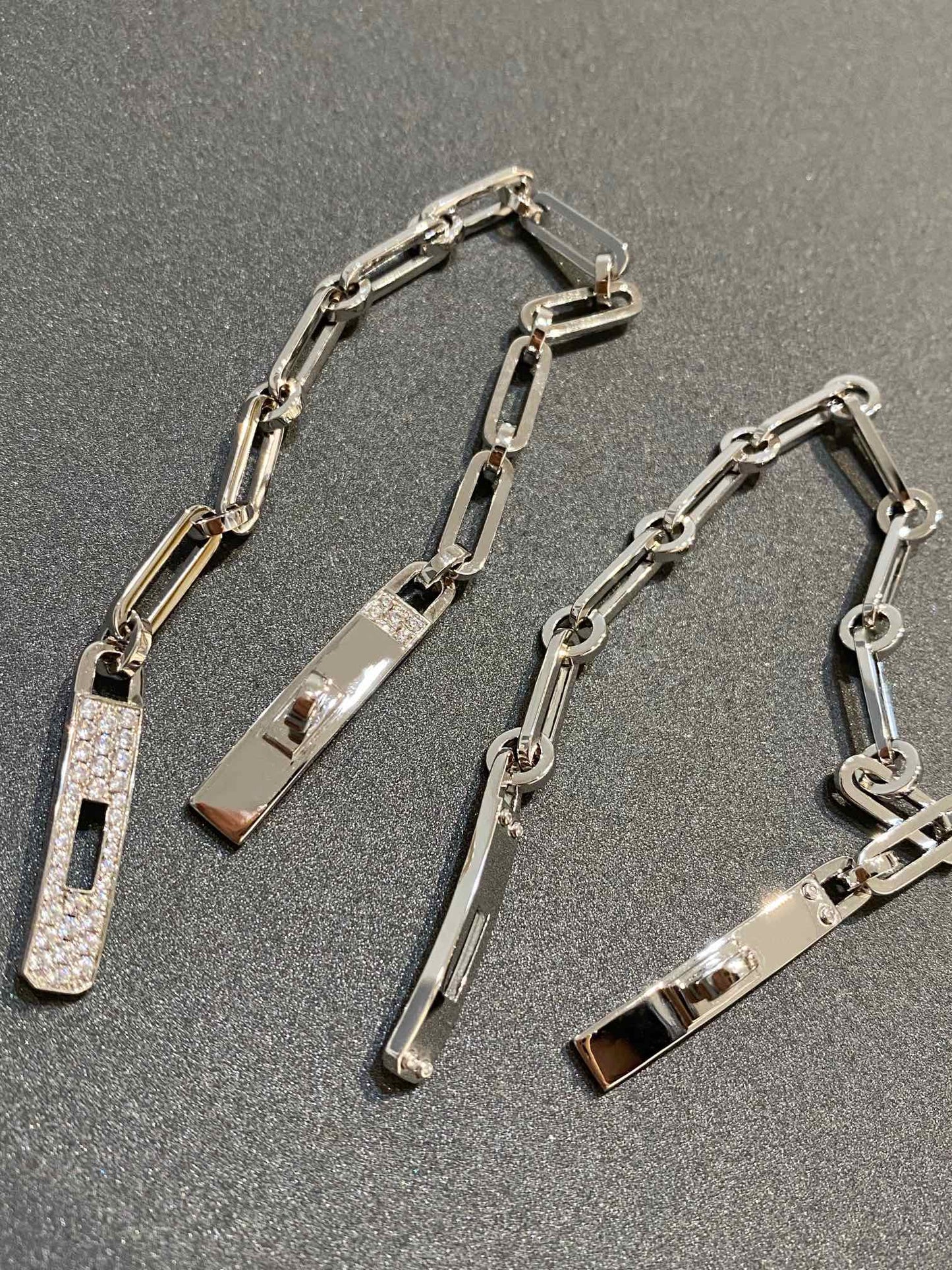 [Revel Jewelry]CHAINE BRACELET SMALL MODEL DIAMOND