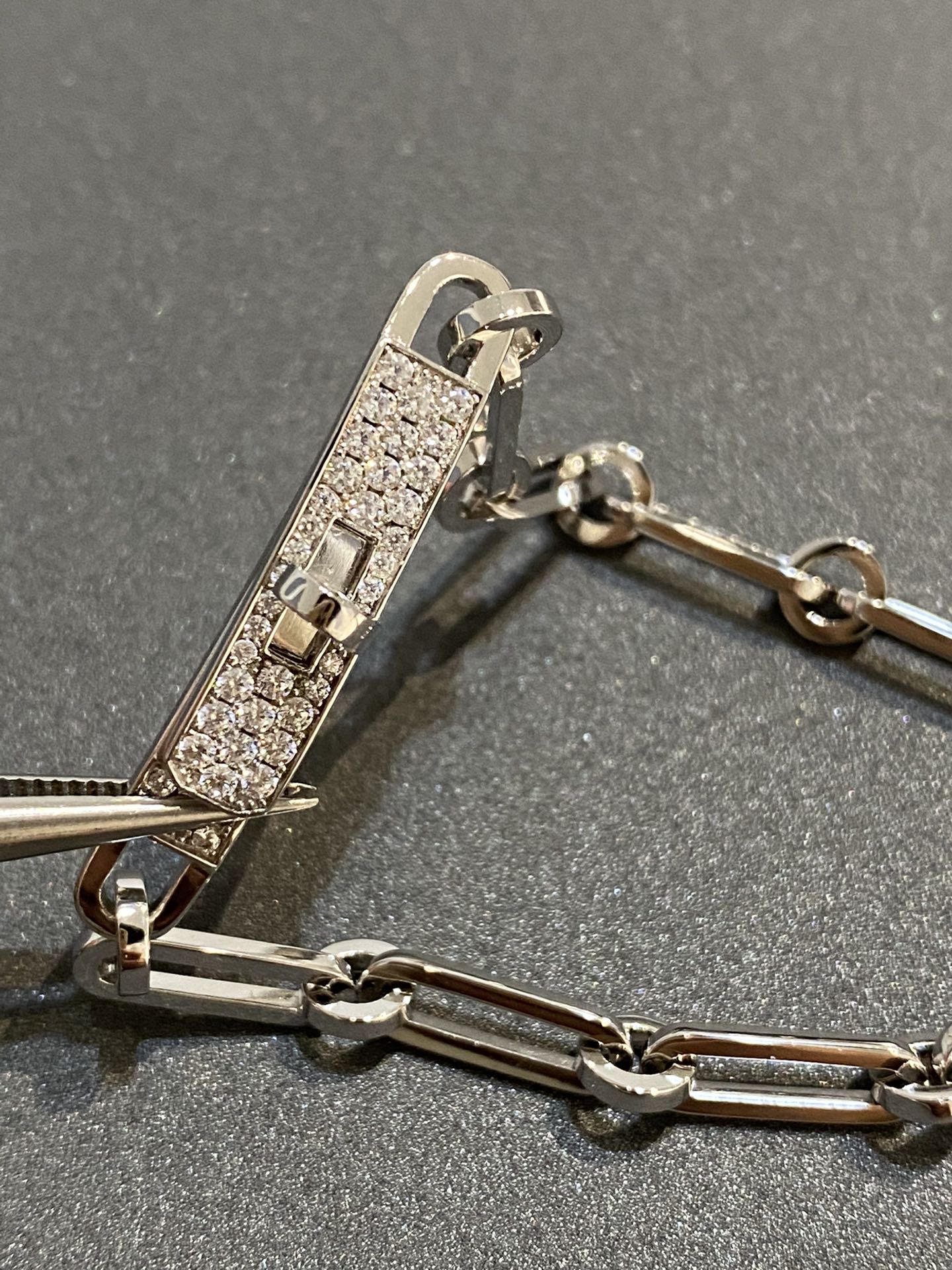 [Revel Jewelry]CHAINE BRACELET SMALL MODEL DIAMOND