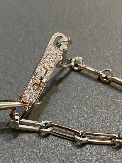 [Revel Jewelry]CHAINE BRACELET SMALL MODEL DIAMOND